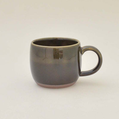 塗分けまったりマグ　オシャレ アート かっこいい  マグカップ おしゃれ 大きめ 会社用 北欧 シンプル 日本製 美濃焼 食器 食洗機 電子レンジ プレゼント ギフト カクニ KAKUNI